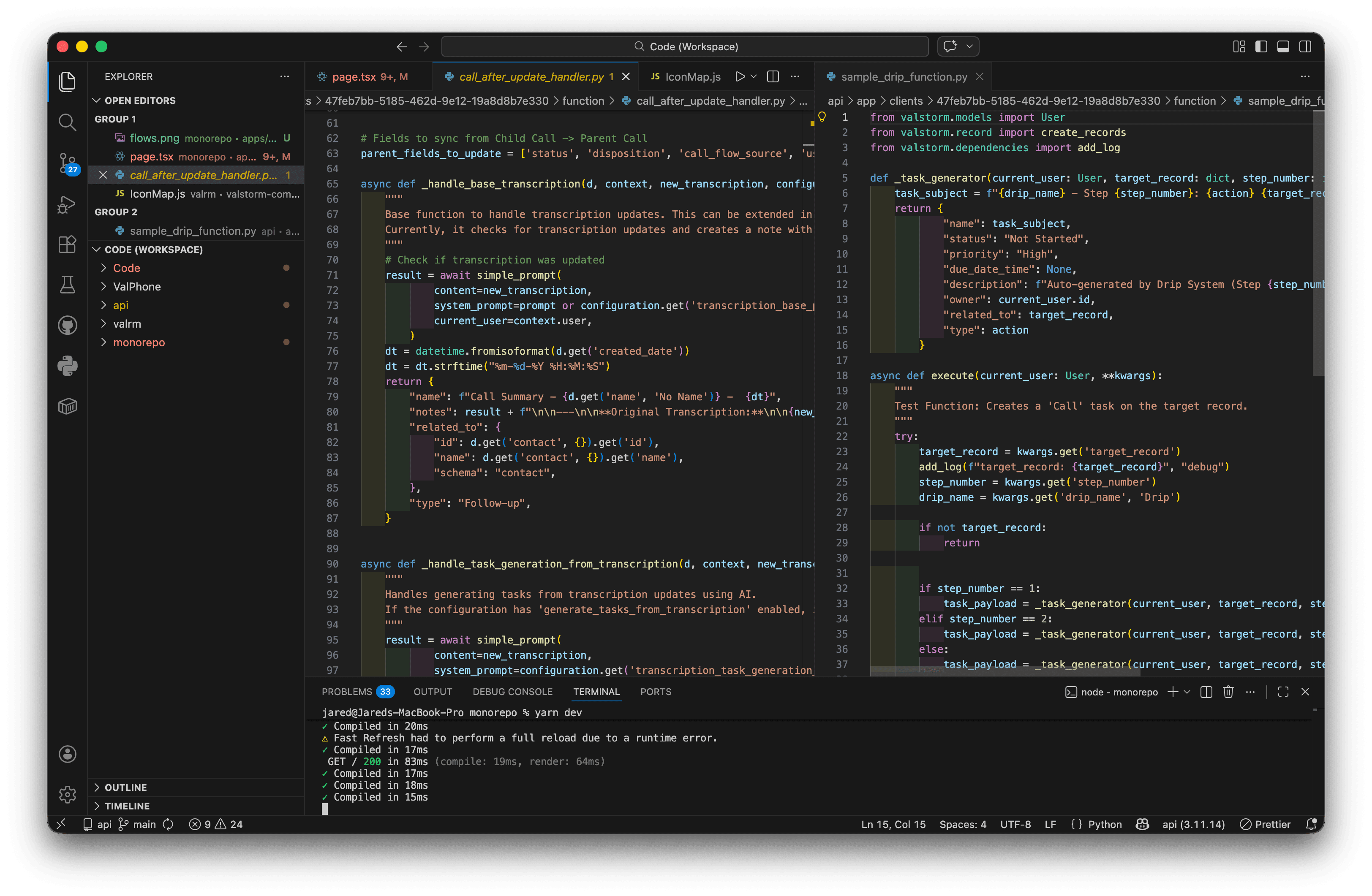 Python Code Editor